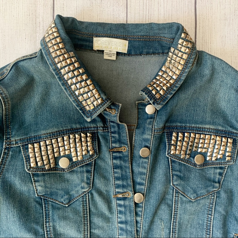 Studded Jean Jacket